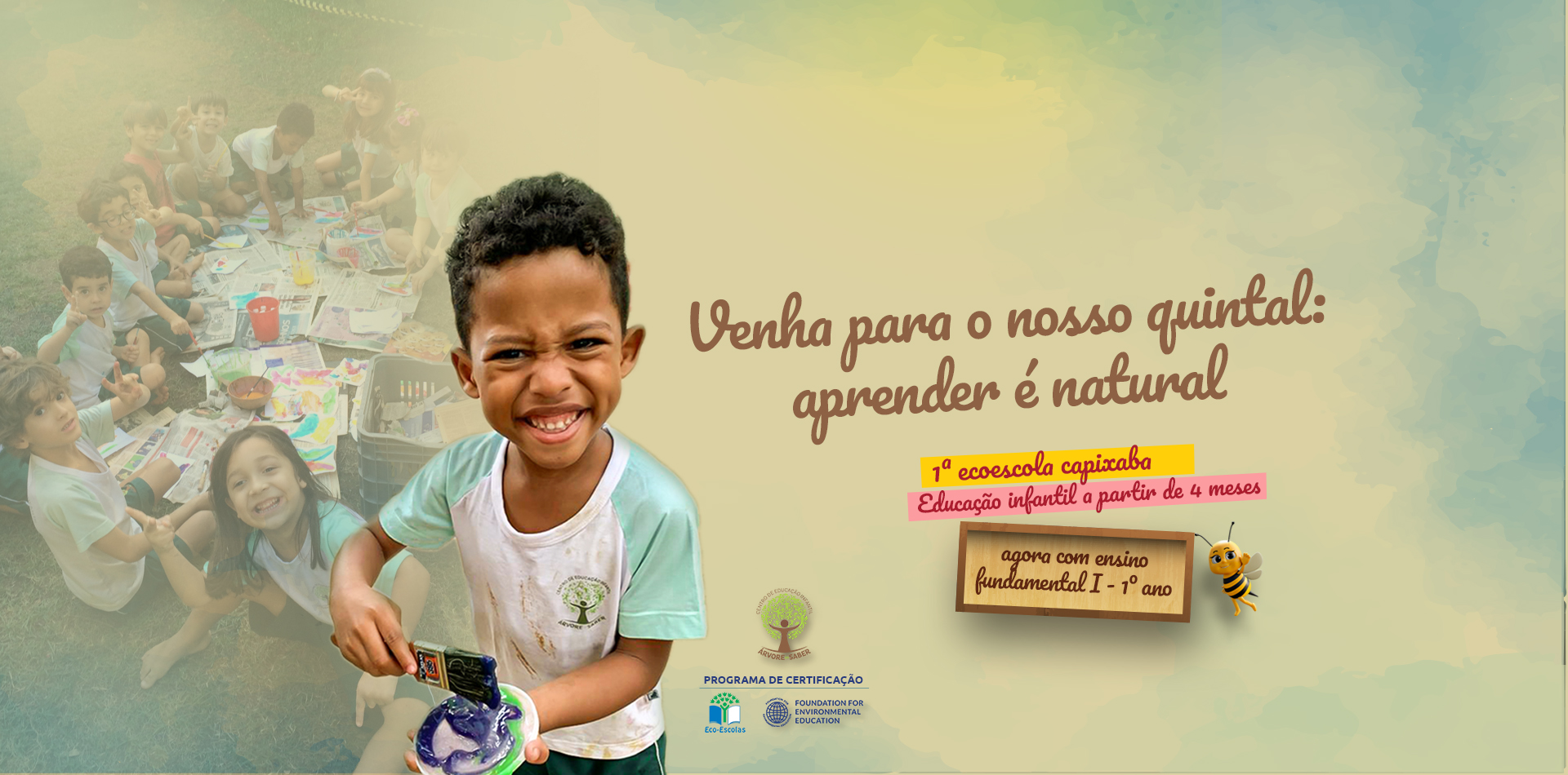 Banner Abertura - Ecoescola Árvore do Saber